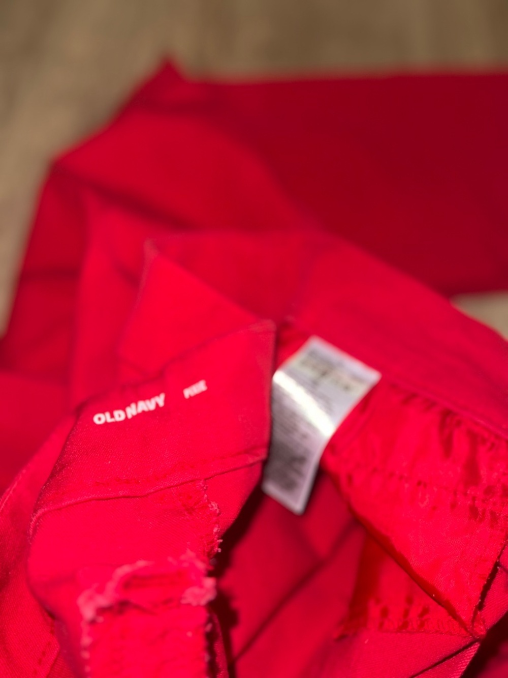 Old Navy Pixie Pants Bundle Black Red Slim Leg Cropped Office Workwear - Picture 9 of 9